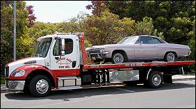 San Francisco flatbed towing
